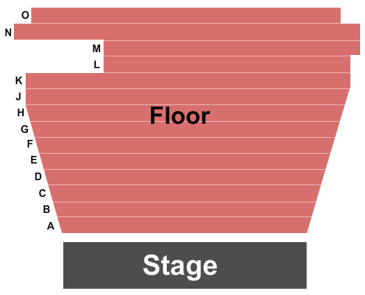 Little Theatre At Midland Center For The Arts Endstage Seating Chart